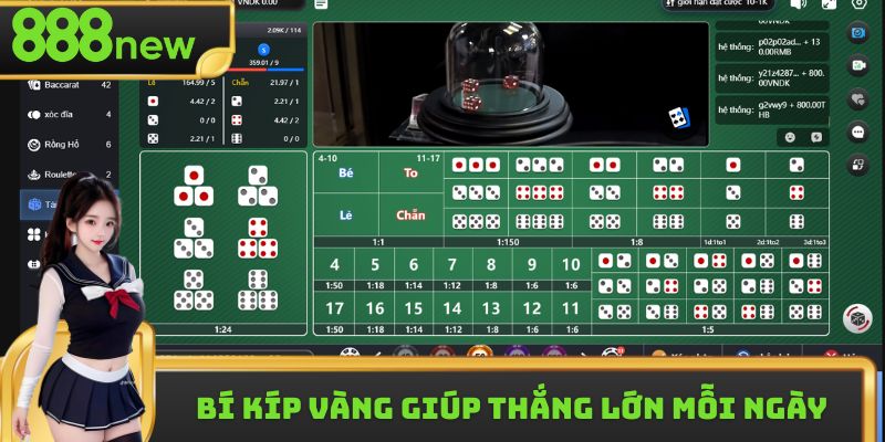 Bí kíp vàng giúp thắng lớn mỗi ngày